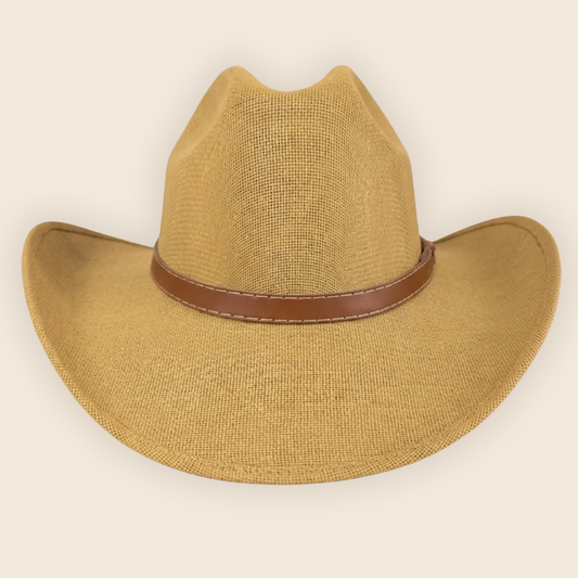 Sombrero Texana Yute Caqui (Caballero)