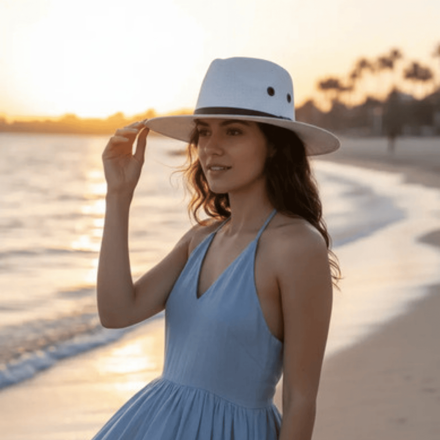 Sombrero Brenda (Unisex) - Monarcas Artesanías