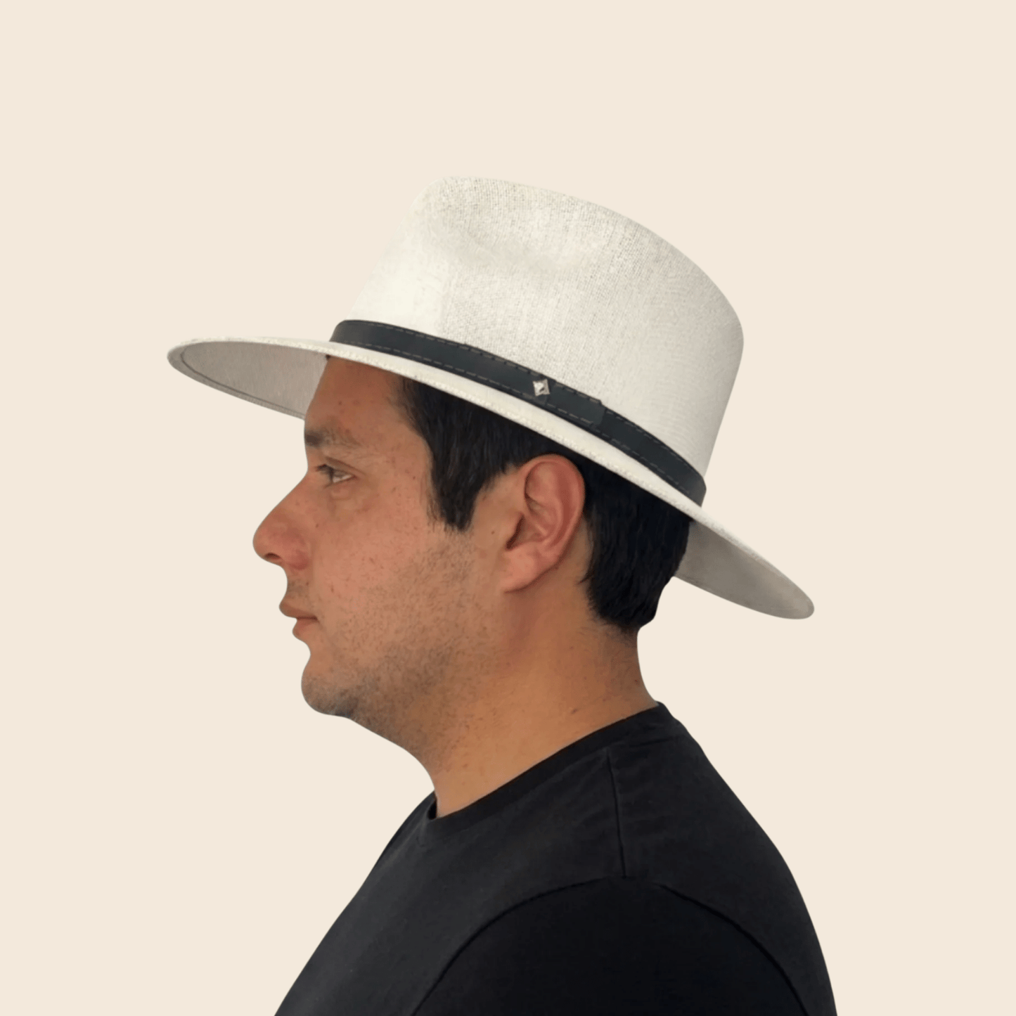 Sombrero Explorer Yute Blanco (Caballero) - Monarcas Artesanías