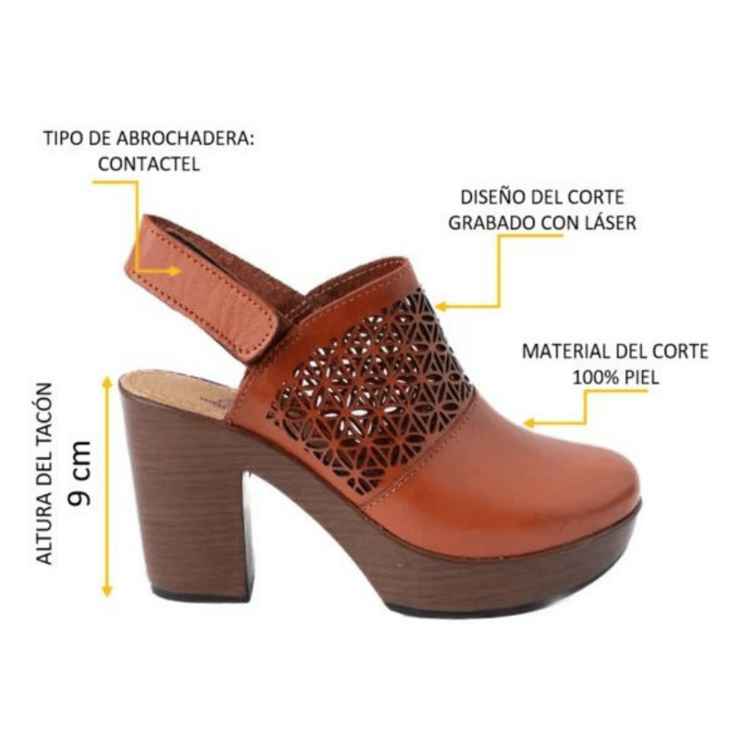 Tacones Julieta - Monarcas Artesanías