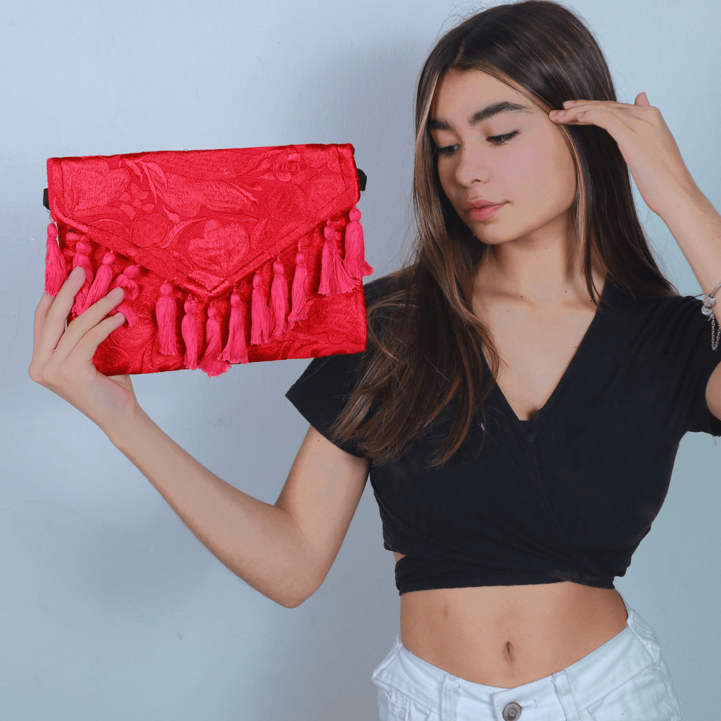 Bolsa Alicia - Monarcas Artesanías