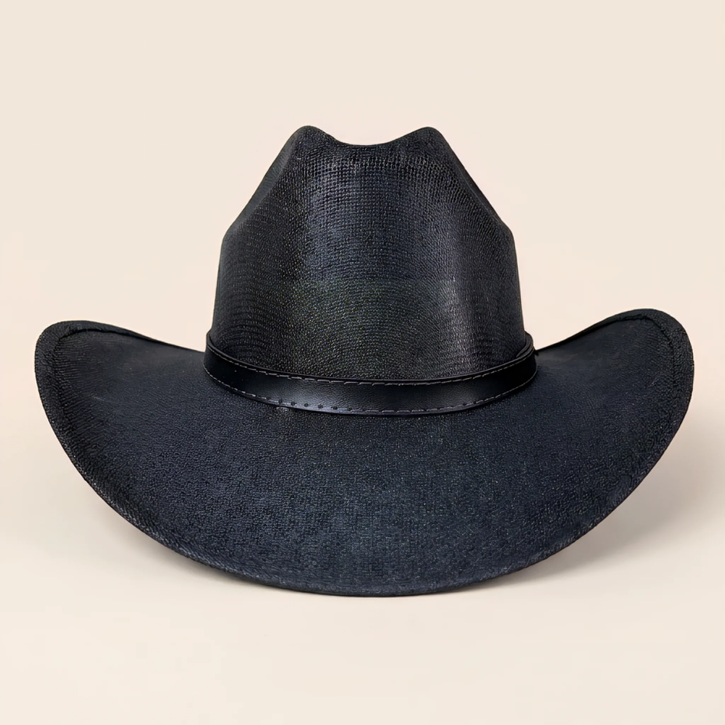 Sombrero Texana Yute Negro (Caballero)