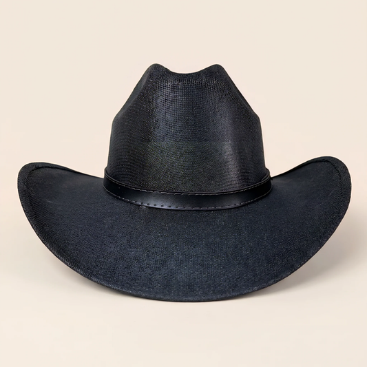 Sombrero Texana Yute Negro (Caballero)