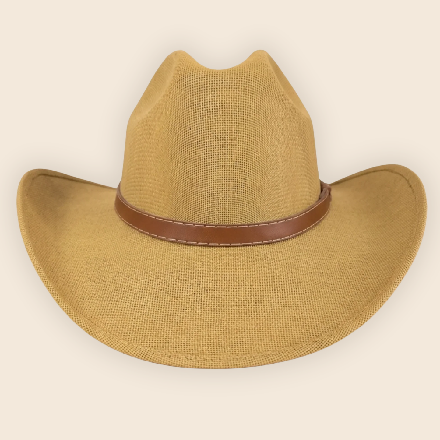 Sombrero Texana Yute Caqui (Caballero)