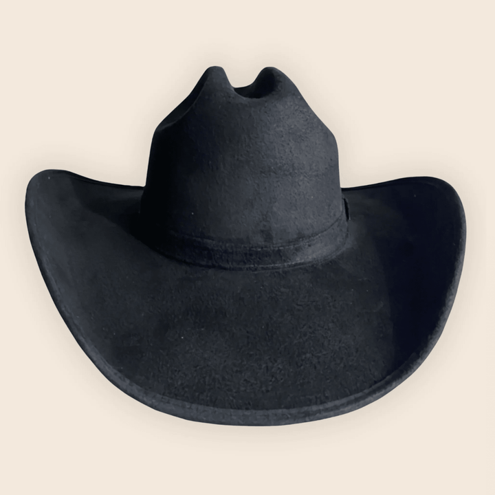Sombrero Texana Gamuza Negro (Caballero)