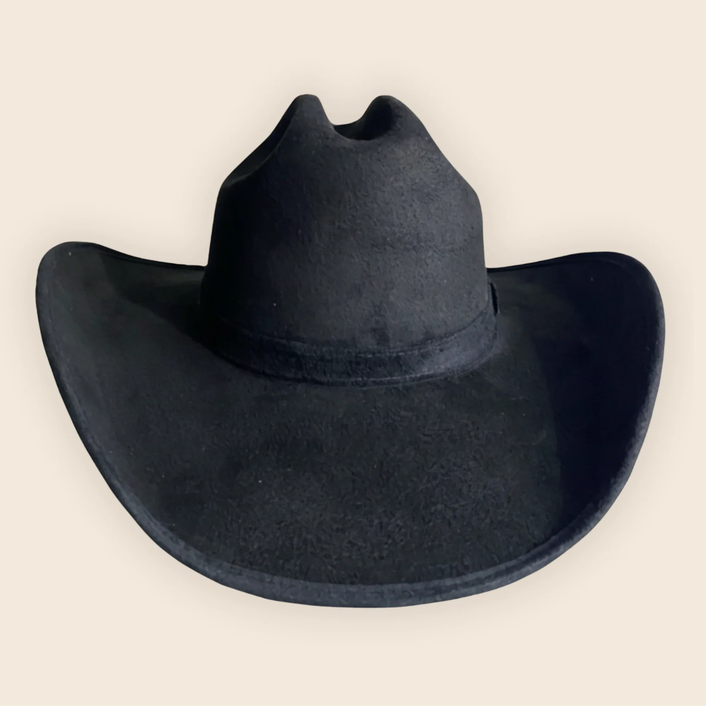 Sombrero Texana Gamuza Negro (Caballero)