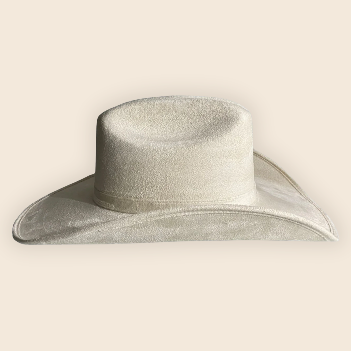 Sombrero Texana Gamuza Hueso (Caballero)
