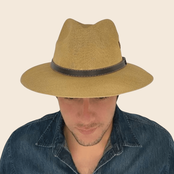 Sombrero Explorer Yute Caqui (Caballero)