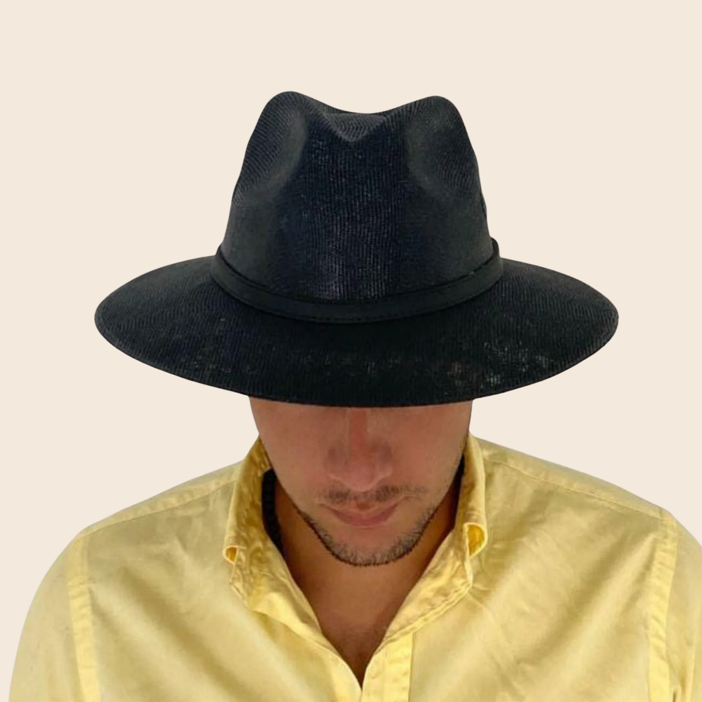 Sombrero Explorer Yute Negro (Caballero)