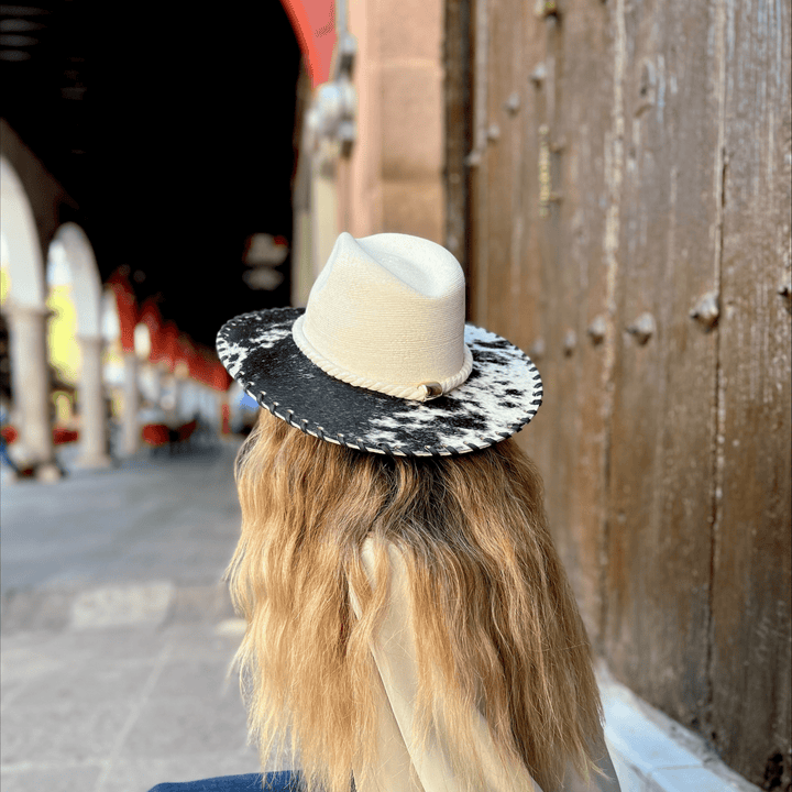 Sombrero Julia (Negro y café)