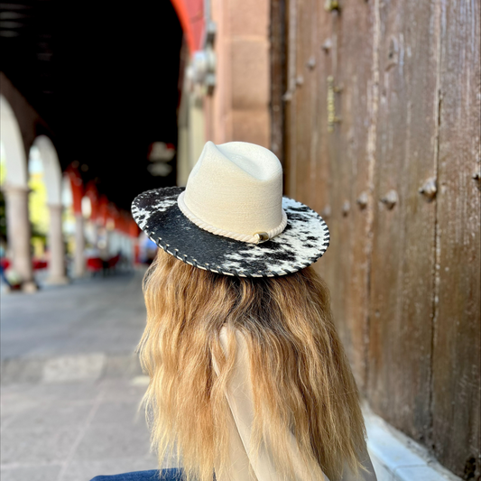 Sombrero Julia (Negro y café)
