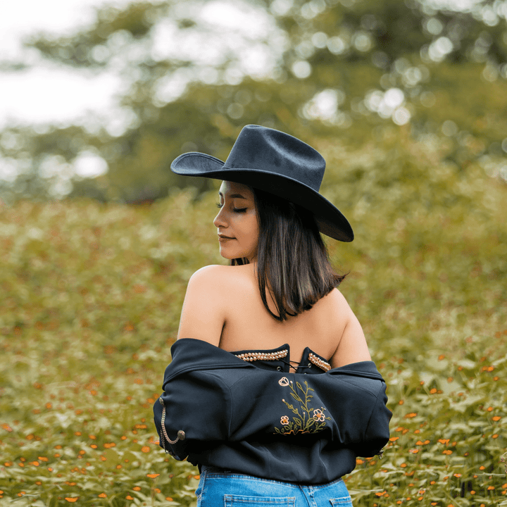 Sombrero Texana Negro (Unisex)